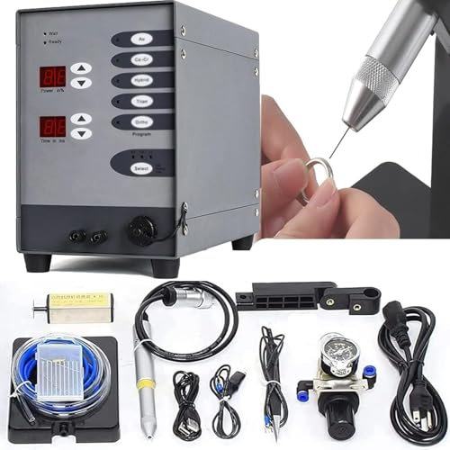XINRISHENG 110v, Jewelry Automatic Spot Welding Machine Pulse Argon Arc Welding Machine Jewelry Welding Machine, Used for DIY Jewelry Repair Tools