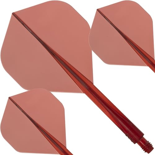 Condor Axe STD XL klar röd Condor yxa dart-flyg