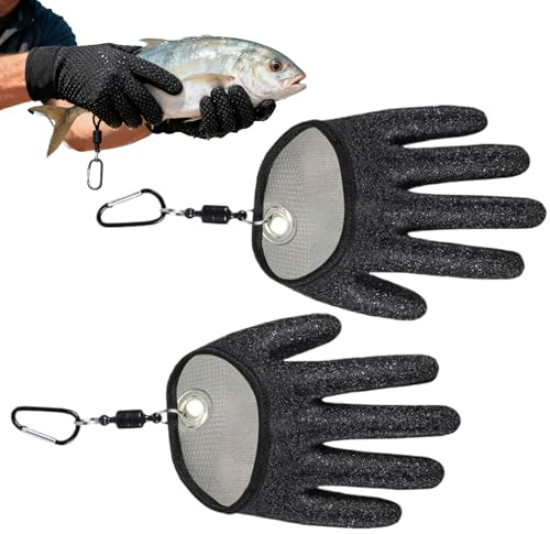 Nudorpn Fischerhandschuhe, Fäustlinge, gegen Abschneiden und Schneiden – schnittfeste Handschuhe mit Haken, zum Öffnen von Austern, Schneiden mit Mandoline, Schneiden