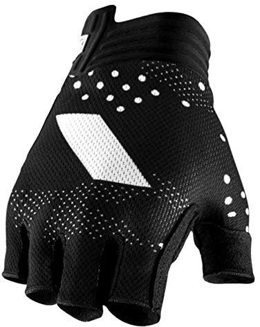 100% Exceeda Gel-Handschuh für Herren, kurz, Schwarz, Größe S