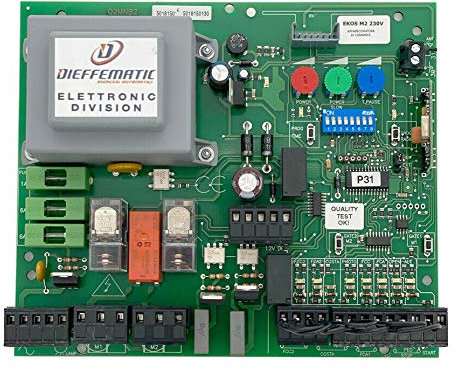 CENTRALE SCHEDA ELETTRONICA UNIVERSALE MOTORI 230V CANCELLO ANTE BATTENTI 220V