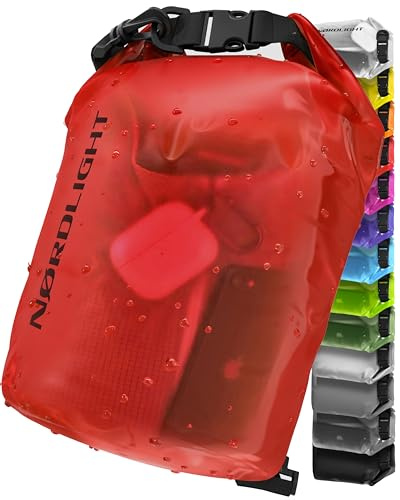 Nordlight Waterproof Backpack Dry Bag 35l - Roll Top Backpack With Padded Carrying Strap, Bike Backpack, Messenger Backpack, Trekking, Fishing