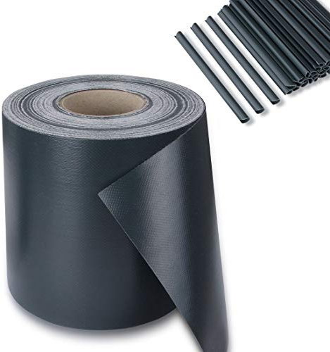 your GEAR 50 metri di striscia frangivista 450 g/m² + 40 clip – Recinzione antivento e frangivista per recinzioni con recinzioni singole o doppie