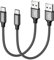 RAVIAD USB C Kabel Kurz [2Pack 0.3M] 3.1A Ladekabel Schnellladekabel Nylon USB C Ladekabel für iPhone 16 15 Pro Max, Samsung Galaxy S24 S23 S22 S21 S20 Note 10, Huawei P60, Pixel, Xperia XZ