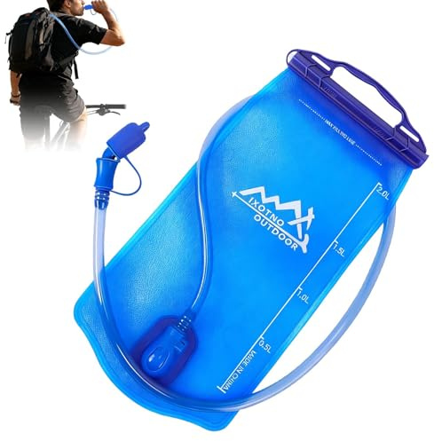 Senermter Poche à Eau,Grand Ouverture et Étanche | Sacs D'Hydratation Et Réservoir pour Sac À Dos | pour Randonnée VTT Camping Chasse Course Escalade Pêche