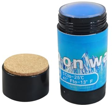 Generisch para esquís – 70 g de reducción de fricción con un aplicador de Cuerpo – para el Cuidado de la Base de Snowboard, para esquiadores, entusiastas y Profesionales para el Mantenimiento