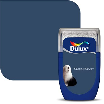 Dulux Tester Paint, Sapphire Salute, 30 ml (Pack of 1)