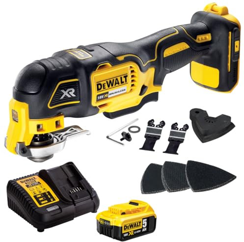 Dewalt DCS355N 18V Oscillating Multi-Tool with 5.0Ah DCB184 Battery & Charger
