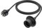 FIRMERST Wasserdichte Lampenfassung E27 mit Kabel Outdoor 2,5m Schwarz