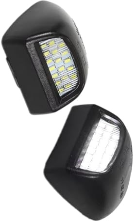 Luz de matrícula Trasera Compatible con Chevrolet Tahoe Suburban 1500 Avalanche Kit de luz de matrícula para automóvil 52016718 15805196 22794700