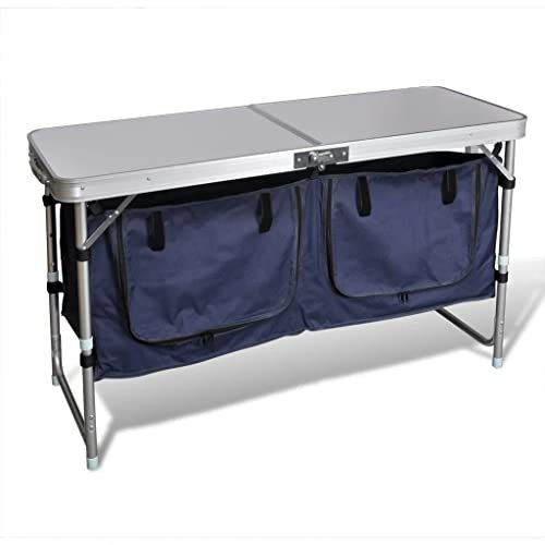 vidaXL Armoire de camping pliable avec cadre en aluminium