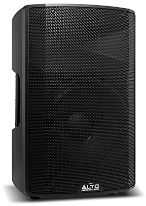 ALTO TX312-700 Watt 12-Zoll 2-Wege Aktiver PA-Lautsprecher mit Signal-Limiting und Schaltbarem Mikrofon/Line-Preamp und XLR In/Out