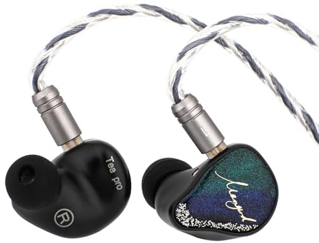Linsoul Xenns Mangird Tea PRO Monitor In-Ear, cuffie IEM ibride 6BA+2DD, cuffie da gioco cablate con cavo IEM staccabile per musicisti audiofili