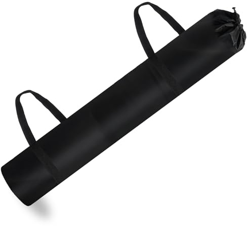 Klmnop Jumbo Rug Storage Bag with 2 Portable Carrying Handles, Large Drawstring Carpet Bag for Rugs up to 10×14 Ft, Rug Shipping Bags for Rug Moving(28×142 Inch)