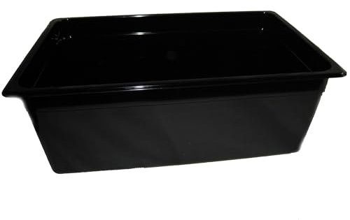 airbrush-city GN 1/1 Gastronormbehälter GN-Behälter 28 Liter Tiefe 200mm Kunststoff schwarz