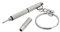 Rocita Multifunction Eyeglass Screwdriver Mini Hand Tool 3-in-1 Eyeglass Screwdriver Sunglass Watch Repair Kit with Keychain