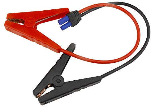 WMYCONGCONG EC5 Starthilfekabel mit Batterieklemmen 10AWG Krokodilklemmen auf EC5 Stecker Verlängerungskabel für tragbare Notfallbatterie