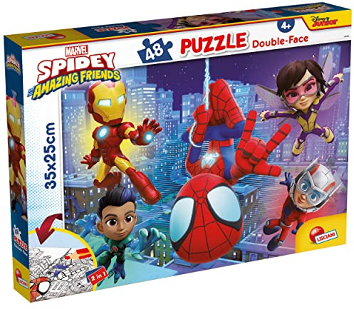 Liscianigiochi Marvel Puzzle DF M-Plus 48 Spidey, 99610