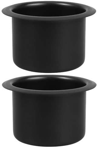 MINAOLULUS 2 Portavasos De Acero Inoxidable para Sofá Y Barco Soporte Estable con Base Amplia Portavasos Deslizantes para CamióN Coche Y Mesa De Trabajo FáCil InstalacióN