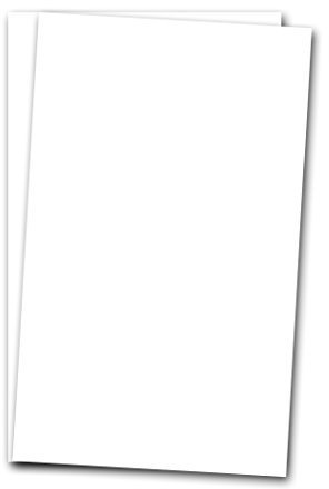 8.5 x 14 White Cardstock | Medium Weight 65lb Cover (176gsm) Card Stock Paper – Smooth Finish | For Arts & Crafts, Greeting Cards, Invitations, Brochures, Restaurant Menus, Posters | 250 Sheets