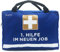 Dakita Erste Hilfe Tasche zum Abschied von Kollegen – Lustiges Geschenk zum Jobwechsel – 28×18×8 cm – blau – ohne Inhalt