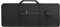 Azatemgo Keyboard Tasche，Keyboardtasche 61 Tasten，Rucksackgurte verstellbar，für E-Klaviere, 600D Oxford-Stoff-102 x 41 x 15CM(Schwarz)