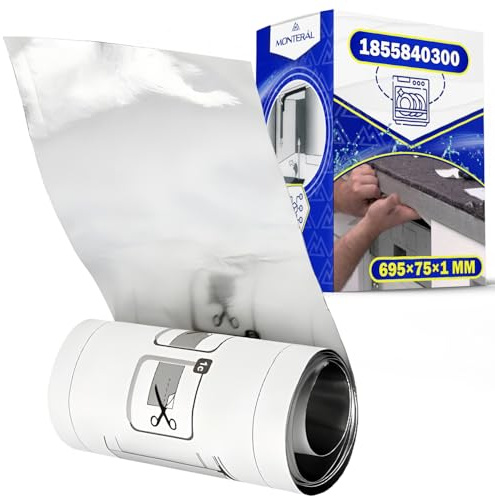 Vapour Barrier Film for Worktop Above the Dishwasher with Original Code 1855840300 for Beko for Whirlpool for Bauknecht for Indesit - MONTERAL