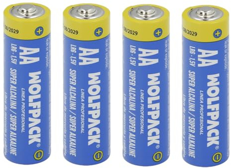 Batteria Alcalina AA LR-6 Blister 4 Pezzi