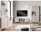 Wohnmöbel Set Wohnwand Kaschmir 3-teilig modern 1 Kommode, 1 Lowboard, 1 Vitrine