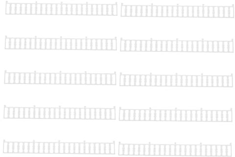 VICASKY 10 pièces miniature clôture de jardin rétro balustrade pour paysage miniature poupée paysage accessoires