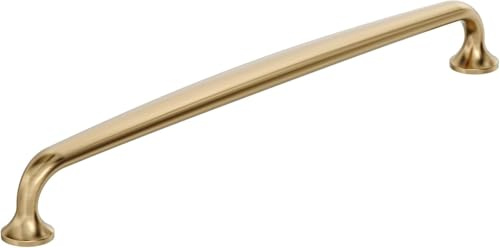 Amerock Renown 7-9/16 inch (192mm) Center-to-Center Champagne Bronze Cabinet Pull, BP36986CZ