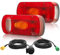 SPARKMOTO Rückleuchten Set für Anhänger Mit 5.5M Kabel, 13 Polig Beleuchtung, 12V Komplett Set Mit 5 Polig Bajonett Stecker