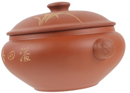 Warmhm Casserole Vapeur Céramique Polyvalente Avec Couvercle Pour Cuisson Vapeur Maison Et Restaurant Marmite Pour Poulet Soupe Et Ragoût Batterie Cuisine Sans Revêtement Chimique