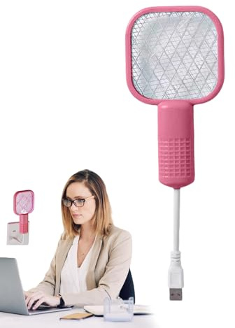 Ceprznvey Matamoscas Eléctrico - Exterminador Eléctrico de Insectos - Lámpara con Rejilla de Seguridad para Interior Exteriores Jardín Terraza Camping Cocina Dormitorio