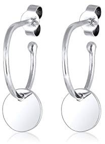 Elli Ohrringe Damen Stecker Plättchen Geo in 925 Sterling Silber