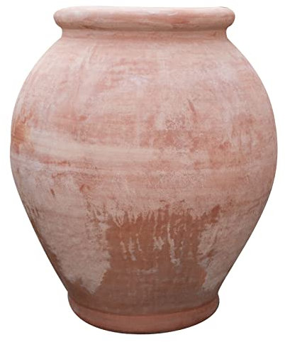 Biscottini Terracotta blumentopf groß 84x70x70 cm | Amphore Garten auf Made in Italy | Terrakotta blumentöpfe | Blumentopf Gross