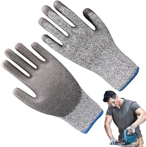 Guantes de seguridad de la cocina: guantes resistentes a los cortes, guantes de seguridad de la cocina | Guantes de preparación de alimentos, guantes de seguridad de la cocina para cortar alimentos, g