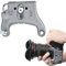 Spider Holster SpiderPro Piastra per fotocamera DSLR per qualsiasi fondina per fotocamera Spider realizzata in resistente acciaio inossidabile e alluminio con cuscinetti antiscivolo 14 x20