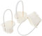OKUMEYR 3 Stück Mini Rattan Korb Kleiner Wicker Basket Geflochtener Blumenkorb Gewebte Korb Miniatur Henkelkorb Weidenkorb Mit Henkel Kinder Körbchen Party-Dekoration Blumentopf Geschenkbeutel