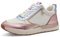 Tamaris Damen Klassische Ballerinas, Frauen Flats,Comfort Lining,TOUCHit-Fußbett,Slip-ons,klassisch elegant,Ballerinen,Rose METALLIC,36 EU