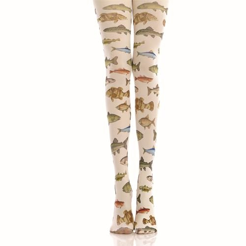 Allayu Boldness With Women S Funky Patterned Tights In Colorful Lolita Floral Sweet Printed Pantyhose Sweet Womens Patterned Funky Tights Colorful (1)