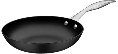 Tramontina Black Enamelled Cast Iron Frying Pan | 26 cm (2.1 Litre) | Indoor & Outdoor Use