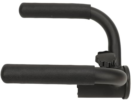 Fabater Accesorio para Minas Terrestres con Barra en T, Mango para Minas Terrestres para Levantamiento de Pesas, Agarre Manual con Barra de Metal de 2 Asas, Mango de Remo Liviano