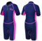 Yikayin Neoprenanzug Kinder Kurz, 2mm Premium CR Nassanzug Shorty Jungen Mädchen, Thermo UV Neopren Schwimmanzug Frontreißverschluss zum Schwimmkurs, Tauchen, Surfen, Schnorcheln, SUP - Rosa XXS