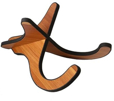 Musiin Ukulelenständer Tragbarer, faltbarer vertikaler Ständer für 21 Zoll, 23 Zoll und 26 Zoll Ukulelen (klein)