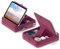 KDD Tablet Pillow Holder, Foldable ipad Cushion Pillow Stand with Storage and Stylus Mount for Bed, Lap, Desk, Adjustable Tablet Rest Cushion for iPad Pro 13, iPad Air, Mini, Book 4-13 - Purple