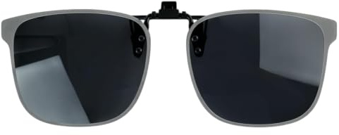 Clip Solaire Polarisé Ultra Léger À Rabat, Clips Solaires Polarisé Pour Lunette Vue, Clips Lunettes Soleil Polarisées Avec Protection UV400, Clip Solaire Pour Lunettes de Vue Hommes Femmes Conduite