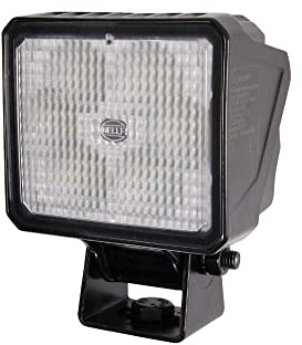 HELLA 1GA 996 579-021 LED-Worklight - Eco 26 - 24/12V - 2000lm - Bolted/mounting - Swivelling Mounting Bracket - Short distance lighting - Plug: DEUTSCH plug