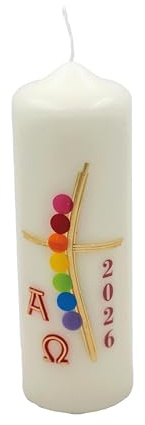 Osterkerzen Velas de Pascua Tiisch 18 x 6 cm (nº 23)