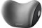 MIGIFTDY Cojín cervical para asiento de coche, cómodo, transpirable, espuma viscoelástica, cubierta extraíble (gris)